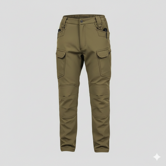Men’s Windproof Fleece Outdoor Tactical Pants