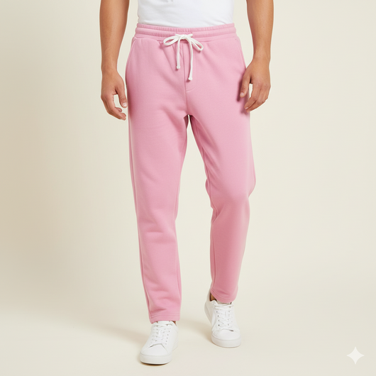 Men’s Regular Fit Athleisure Drawstring Sweatpants