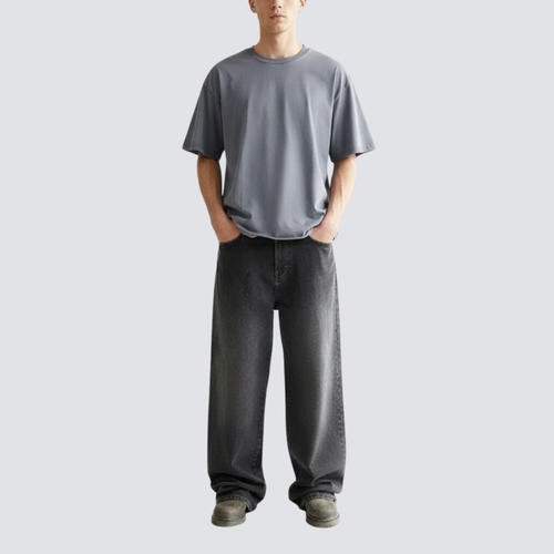 Men’s Extreme Baggy Black Denim