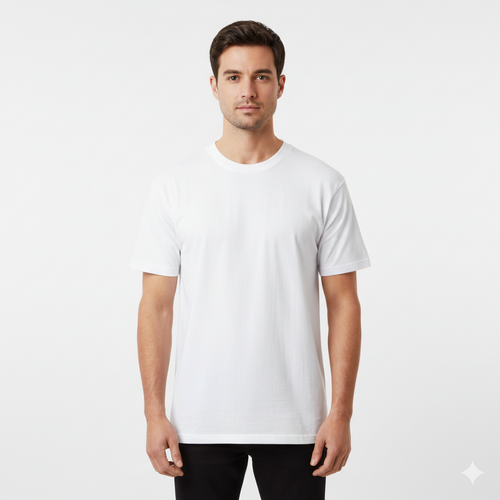 Men’s Streetwear Heavyweight Cotton Short Sleeve T-Shirt
