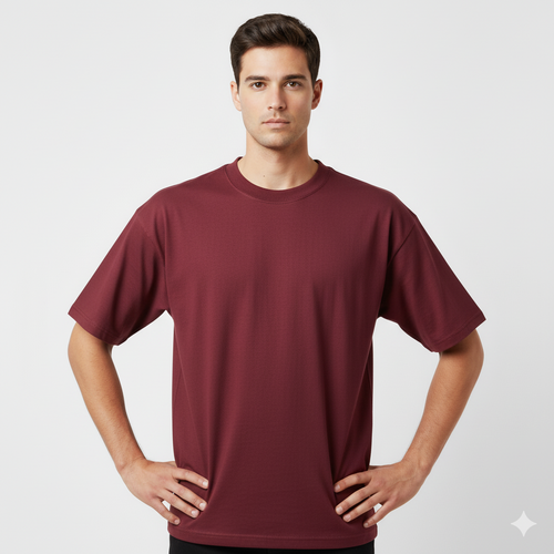 Men’s Streetwear Heavyweight Cotton Short Sleeve T-Shirt