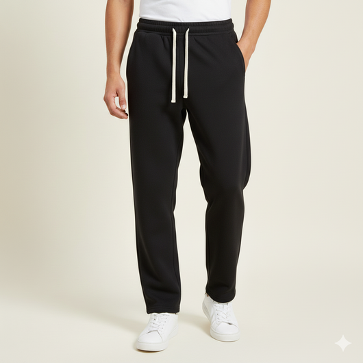 Men’s Regular Fit Athleisure Drawstring Sweatpants