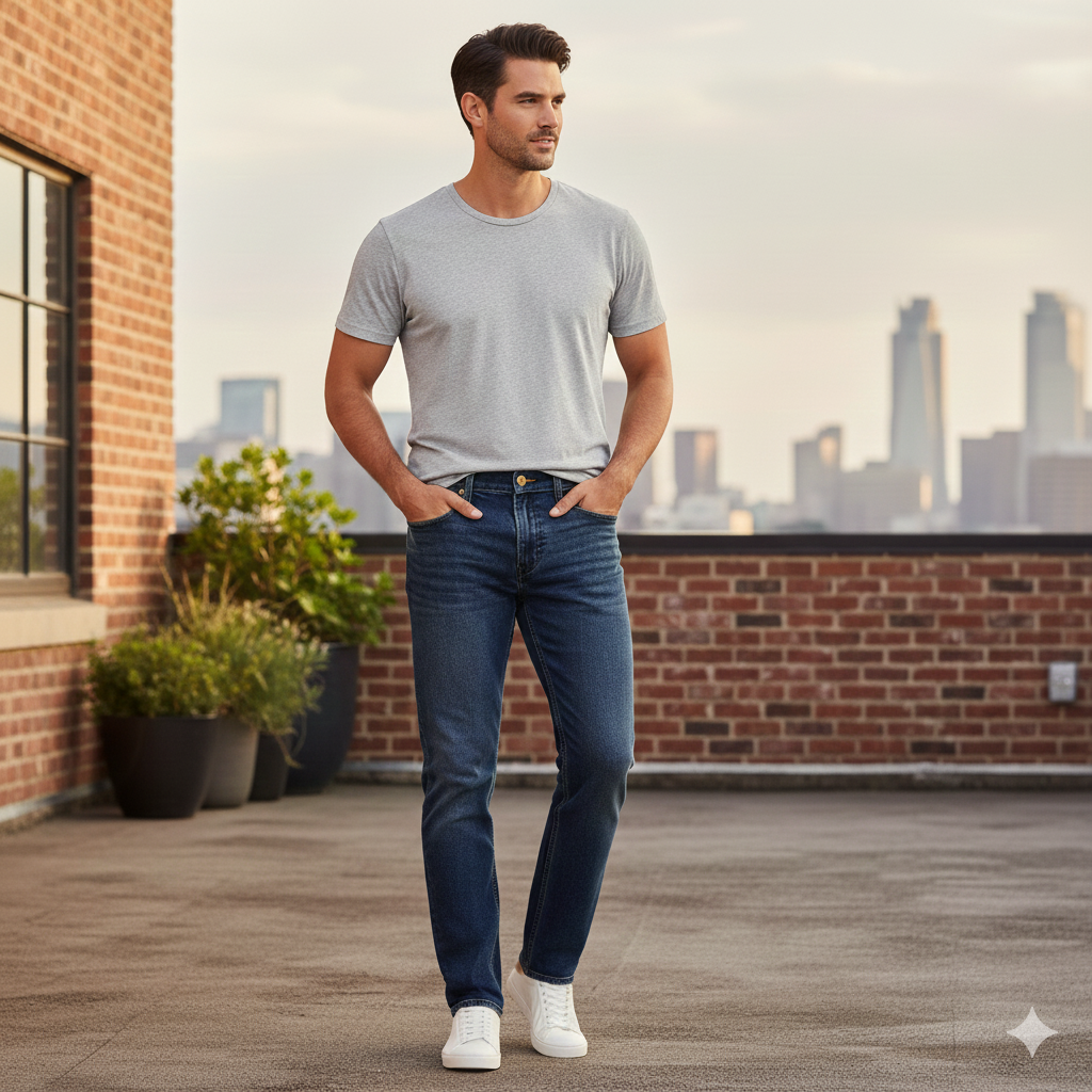 Finally — You Found The Perfect Everyday Stretch Denim Jeans.