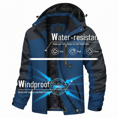 Men's Winter Coats Water Resistant Ski Snow Jacket