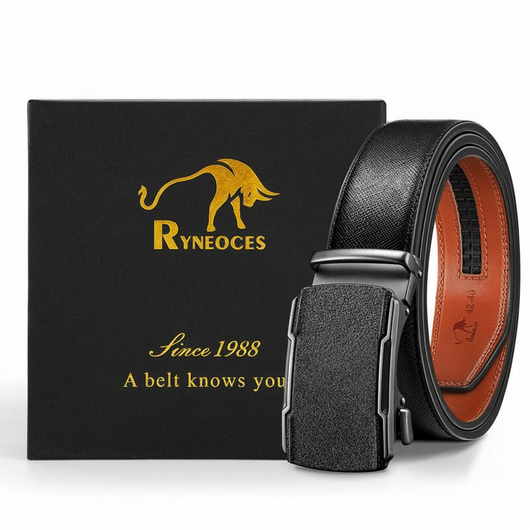 Men’s Leather Ratchet Belt