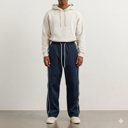 Men’s High Street Loose Straight Pants