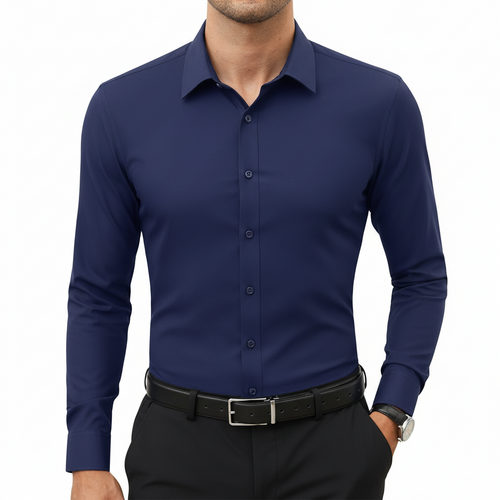 Men’s Long-Sleeve Stretch Shirt