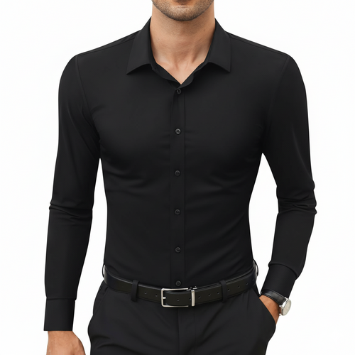 Men’s Long-Sleeve Stretch Shirt