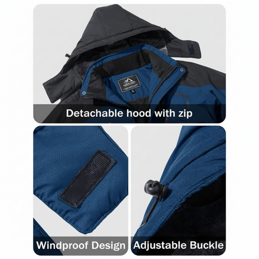 Men's Winter Coats Water Resistant Ski Snow Jacket