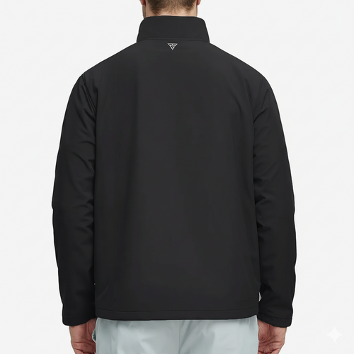 Men’s Softshell Lightweight Water-Resistant Golf Windbreaker Jacket