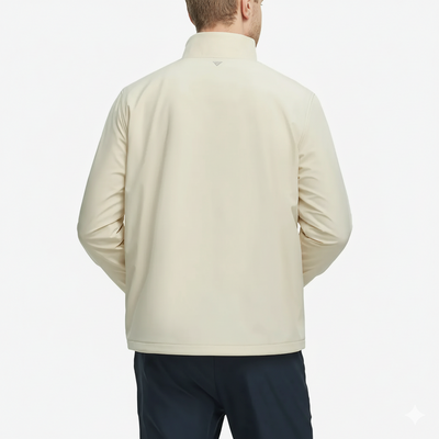 Men’s Softshell Lightweight Water-Resistant Golf Windbreaker Jacket