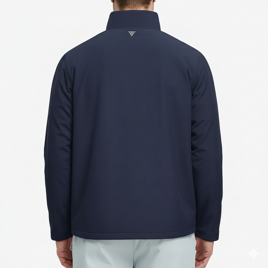 Men’s Softshell Lightweight Water-Resistant Golf Windbreaker Jacket