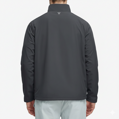 Men’s Softshell Lightweight Water-Resistant Golf Windbreaker Jacket