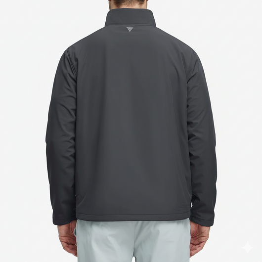 Men’s Softshell Lightweight Water-Resistant Golf Windbreaker Jacket