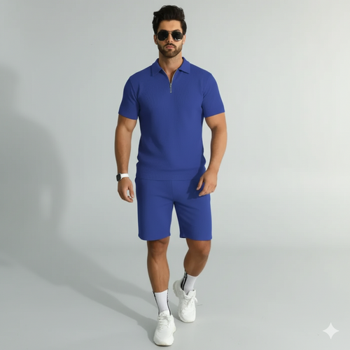 Men’s Polo & Shorts 2-Piece Summer Set