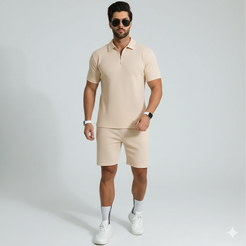 Men’s Polo & Shorts 2-Piece Summer Set