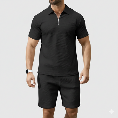 Men’s Polo & Shorts 2-Piece Summer Set