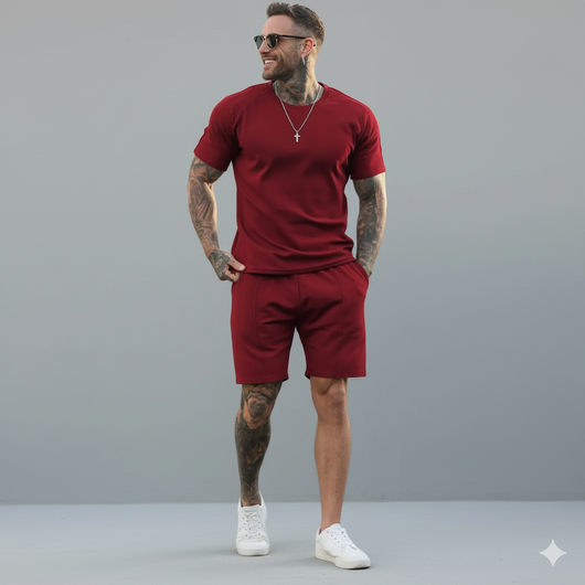 Men’s 2-Piece Summer Tracksuit Set