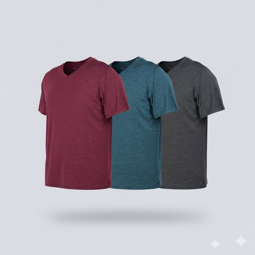 Men’s Big & Tall Tech Stretch T-Shirt 3-Pack