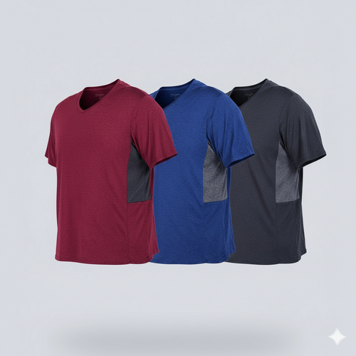 Men’s Big & Tall Tech Stretch T-Shirt 3-Pack