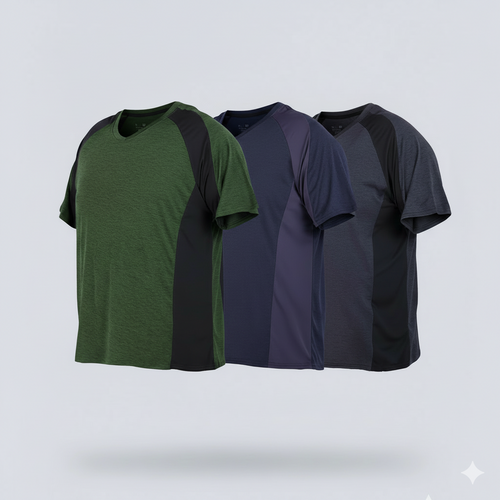 Men’s Big & Tall Tech Stretch T-Shirt 3-Pack