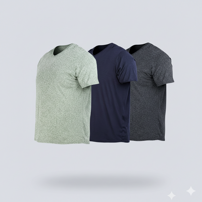 Men’s Big & Tall Tech Stretch T-Shirt 3-Pack