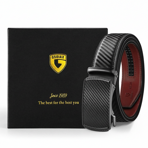 Men’s Leather Ratchet Belt