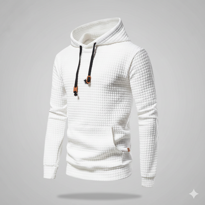 Men's Pullover Plaid Casual Hoodie