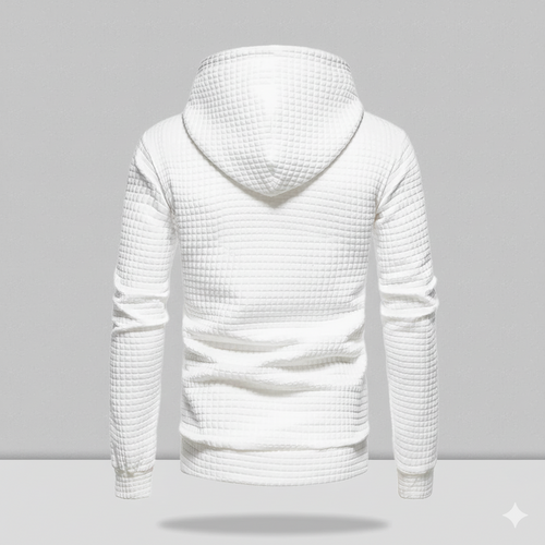 Men's Pullover Plaid Casual Hoodie