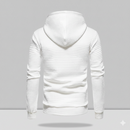 Men's Pullover Plaid Casual Hoodie