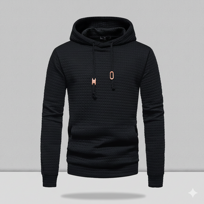 Men's Pullover Plaid Casual Hoodie