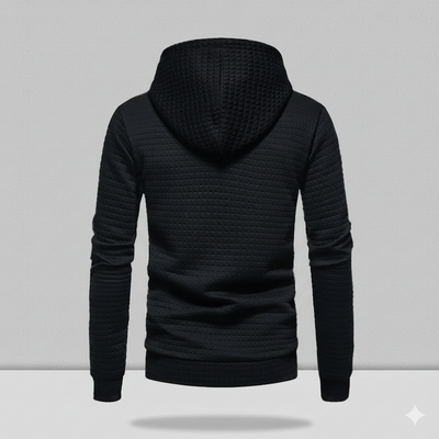 Men's Pullover Plaid Casual Hoodie