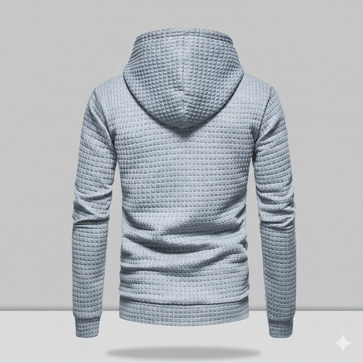 Men's Pullover Plaid Casual Hoodie