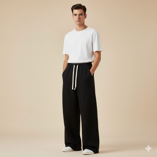 Men’s Fleece Thermal Oversized Sweatpants