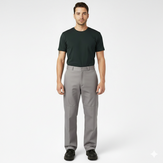 Men’s Loose Fit Double Knee Work Pants