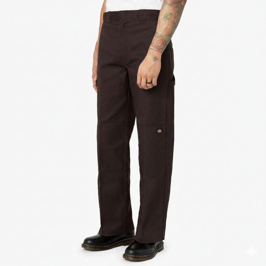 Men’s Loose Fit Double Knee Work Pants