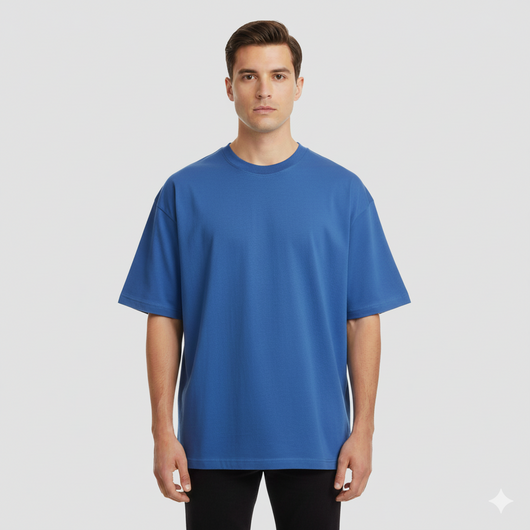 Men’s Streetwear Heavyweight Cotton Short Sleeve T-Shirt