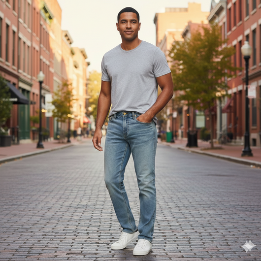 Men’s Slim Stretch Denim Jeans 3-Pack