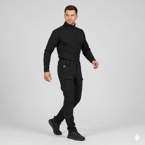 Men’s Windproof Fleece Outdoor Tactical Pants
