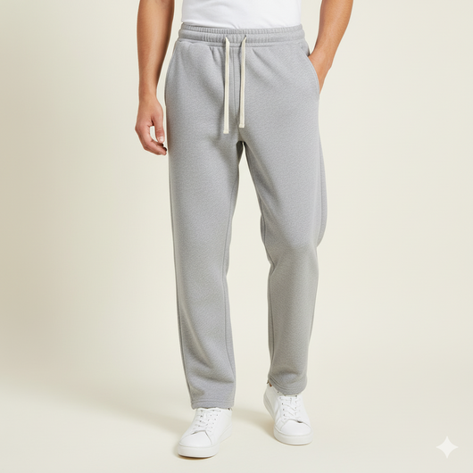 Men’s Regular Fit Athleisure Drawstring Sweatpants