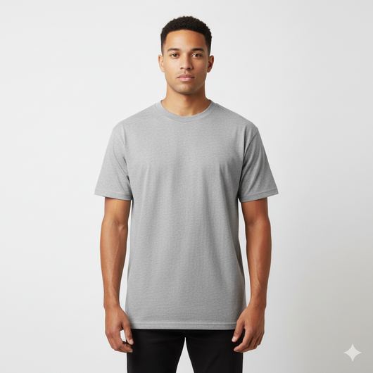 Men’s Streetwear Heavyweight Cotton Short Sleeve T-Shirt