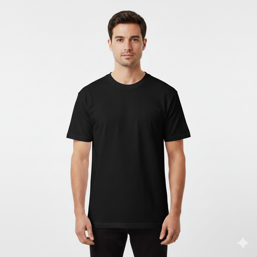 Men’s Streetwear Heavyweight Cotton Short Sleeve T-Shirt