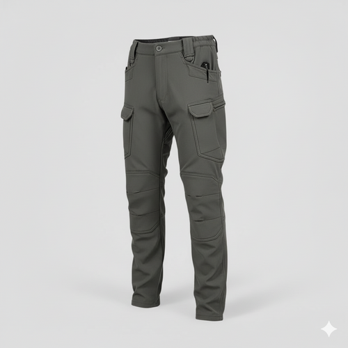 Men’s Windproof Fleece Outdoor Tactical Pants