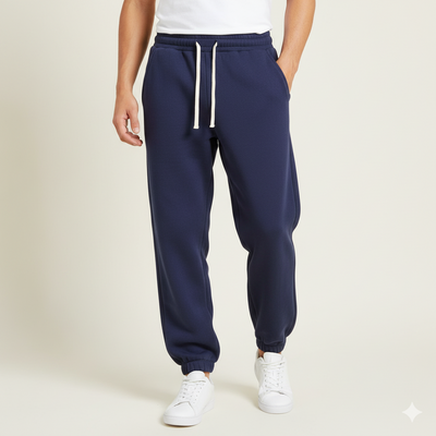 Men’s Regular Fit Athleisure Drawstring Sweatpants