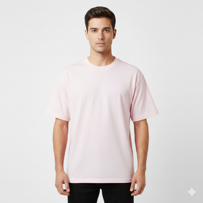 Men’s Streetwear Heavyweight Cotton Short Sleeve T-Shirt