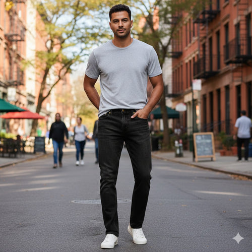 Men’s Slim Stretch Denim Jeans 3-Pack