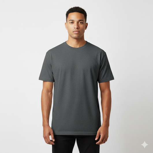 Men’s Streetwear Heavyweight Cotton Short Sleeve T-Shirt